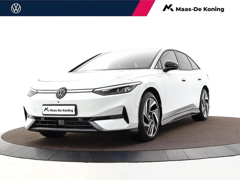 Wit Nieuw 2025 VW ID.7 Pro Hatchback | € 49.940 (Super prijs) - Afbeelding 1/3