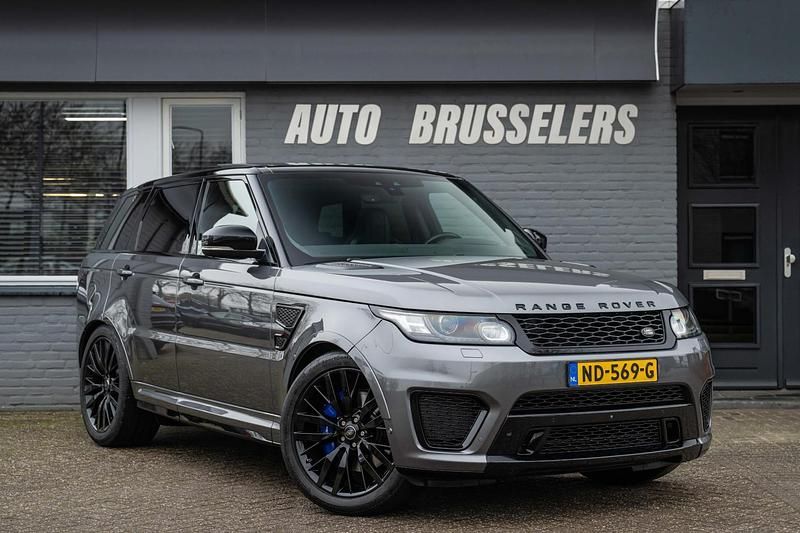 Grijs Gebruikt 2017 Land Rover Range Rover Sport SVR SUV | € 55.895 (Duur) - Afbeelding 1/4