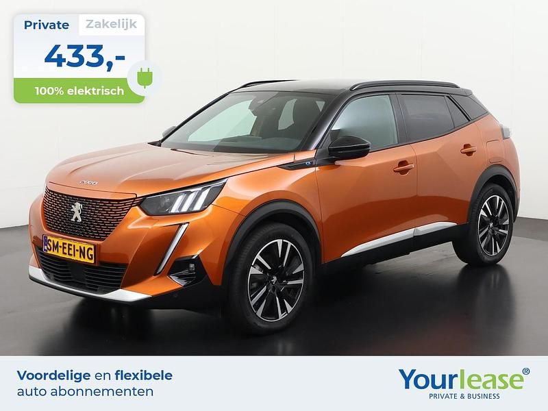 Oranje Gebruikt 2022 Peugeot e-2008 GT SUV | € 19.394 (Eerlijke prijs) - Afbeelding 1/4