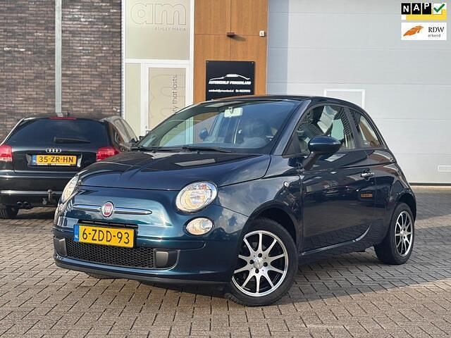 Blauw Gebruikt 2014 Fiat 500 Pop Hatchback | € 5.950 (Eerlijke prijs) - Afbeelding 1/4