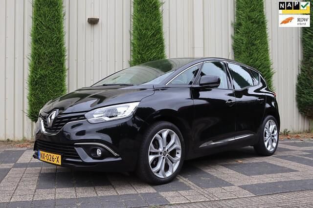 Zwart, metallic lak Occasion 2017 Renault Scénic IV Zen MPV | € 9.475 (Eerlijke prijs) - Afbeelding 1/4