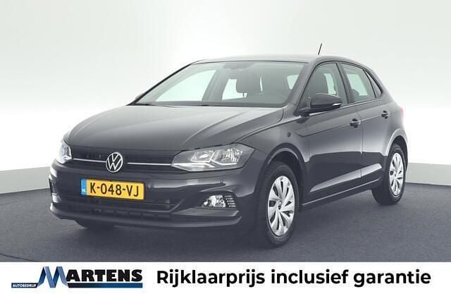 Grijs Gebruikt 2021 VW Polo Comfortline Hatchback | € 15.939 (Goede deal) - Afbeelding 1/4