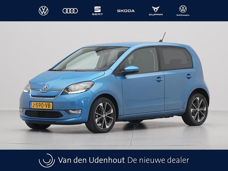 Blauw Gebruikt 2020 Skoda Citigo-e IV Style Hatchback | € 12.440 (Eerlijke prijs) - Afbeelding 1/4