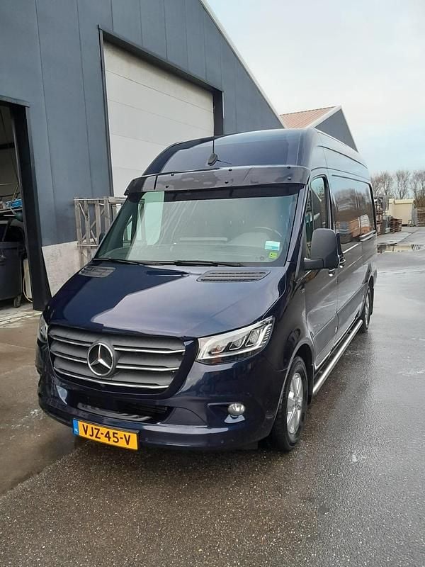 Blauw Gebruikt 2021 Mercedes Sprinter Van | € 48.000 (Eerlijke prijs) - Afbeelding 1/4