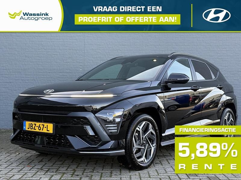 Zwart Occasion 2024 Hyundai Kona Edition SUV | € 36.835 (Duur) - Afbeelding 1/4