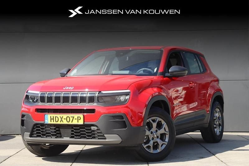 Rood Gebruikt 2025 Jeep Avenger Longitude SUV | € 28.495 (Goede deal) - Afbeelding 1/4