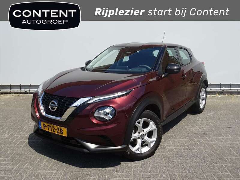 Rood Gebruikt 2022 Nissan Juke Acenta SUV | € 19.440 (Goede deal) - Afbeelding 1/4