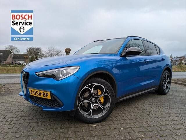 Occasion Alfa Romeo Stelvio Tech Edition 281 PK (206 kW) 2020 Blauw SUV