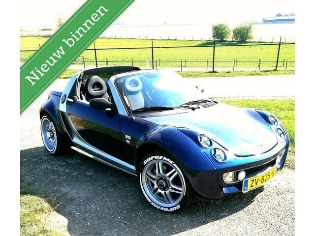 Blauw Gebruikt 2005 Smart Roadster Brabus Cabriolet | € 4.250 (Super prijs) - Afbeelding 1/4