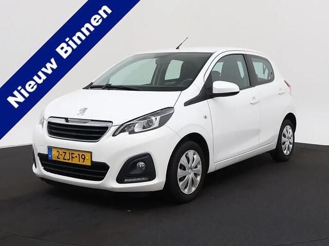 Wit Gebruikt 2015 Peugeot 108 Active Hatchback | € 4.950 (Goede deal) - Afbeelding 1/4