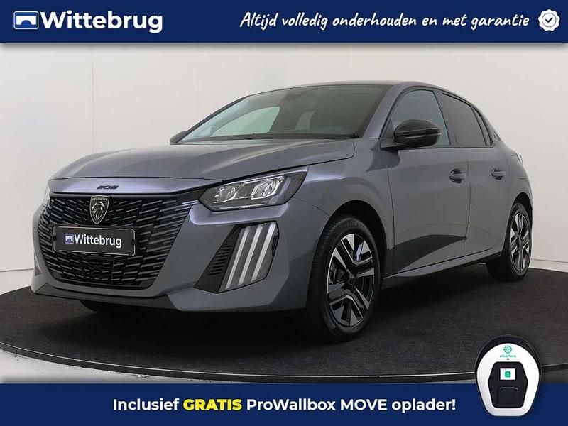 Grijs Gebruikt 2024 Peugeot e-208 Allure Hatchback | € 24.425 (Iets duurder) - Afbeelding 1/3