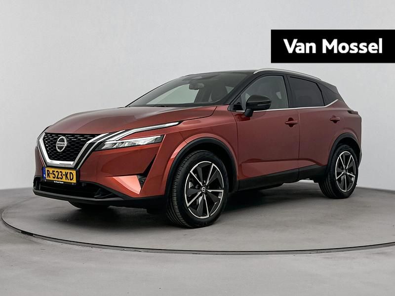 Rood Gebruikt 2022 Nissan Qashqai Tekna SUV | € 31.940 (Iets duurder) - Afbeelding 1/4