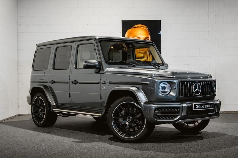 Grijs (mat) Gebruikt 2021 Mercedes G63 AMG SUV | € 189.950 - Afbeelding 1/4