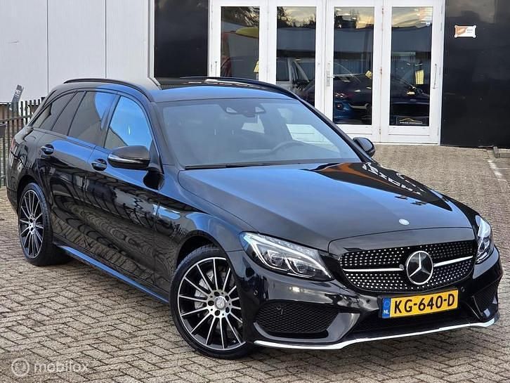 Occasion Mercedes C350e AMG 211 PK (155 kW) 2016 Zwart Stationwagen