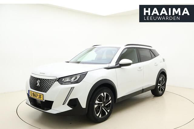 Wit Gebruikt 2021 Peugeot e-2008 Allure SUV | € 18.450 (Eerlijke prijs) - Afbeelding 1/4