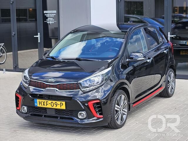 Zwart Gebruikt 2017 Kia Picanto GT-Line Hatchback | € 12.449 (Eerlijke prijs) - Afbeelding 1/4
