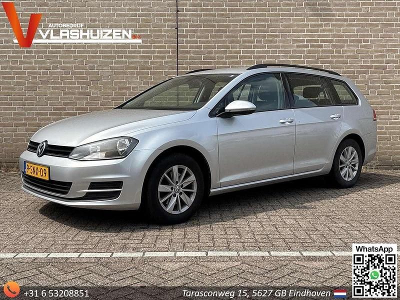 Grijs, metallic lak Gebruikt 2013 VW Golf VII Comfortline Stationwagen | € 4.275 (Goede deal) - Afbeelding 1/4