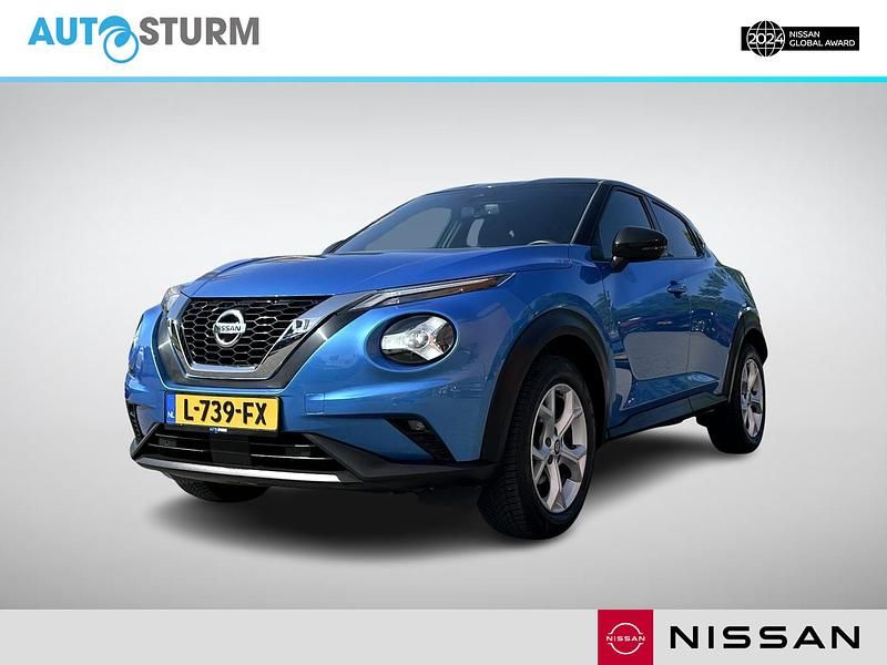 Blauw Gebruikt 2021 Nissan Juke N-Connecta SUV | € 20.249 (Eerlijke prijs) - Afbeelding 1/4