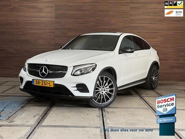 Wit Gebruikt 2017 Mercedes GLC250 AMG Coupé | € 33.890 (Eerlijke prijs) - Afbeelding 1/4