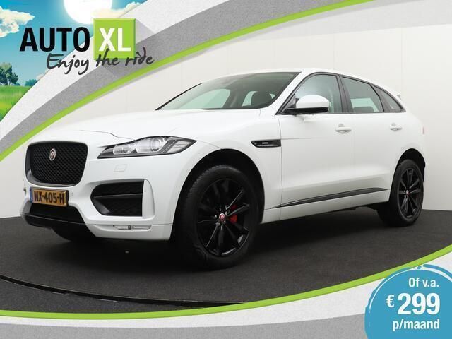 Wit Gebruikt 2017 Jaguar F-Pace Portfolio SUV | € 21.940 (Iets duurder) - Afbeelding 1/4