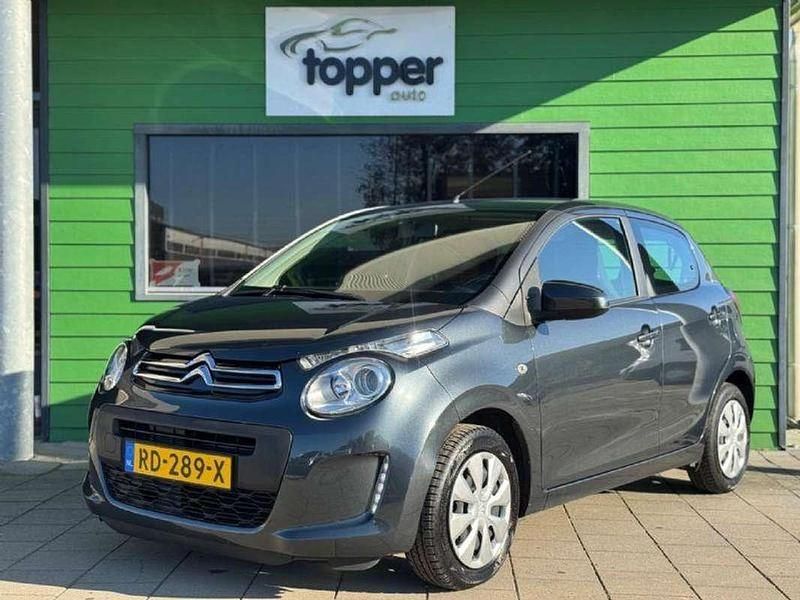 Grijs Gebruikt 2017 Citroën C1 Feel Hatchback | € 5.945 (Eerlijke prijs) - Afbeelding 1/4
