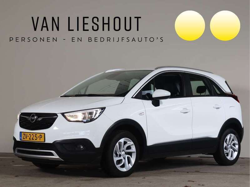 Wit Gebruikt 2019 Opel Crossland X Innovation SUV | € 17.900 (Eerlijke prijs) - Afbeelding 1/4