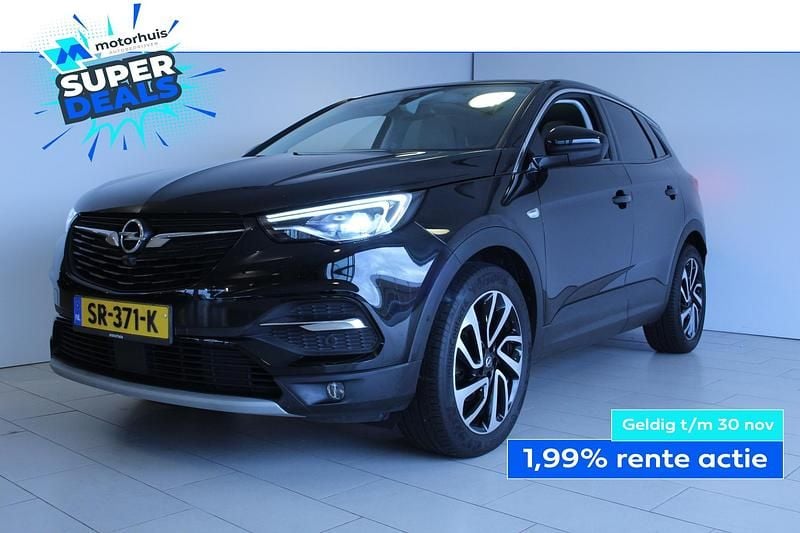 Zwart Gebruikt 2018 Opel Grandland X Ultimate SUV | € 10.940 - Afbeelding 1/4