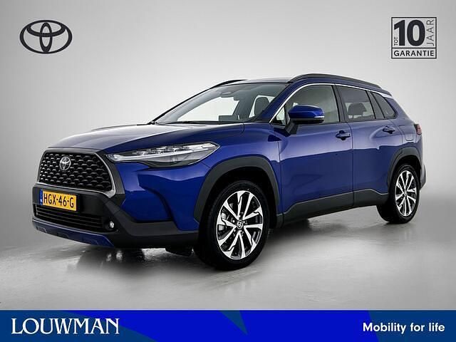 Blauw metallic Occasion 2025 Toyota Corolla Cross Style SUV | € 37.445 (Eerlijke prijs) - Afbeelding 1/4