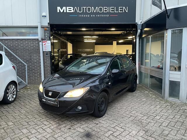 Zwart Occasion 2009 Seat Ibiza Stylance Hatchback | € 1.499 (Super prijs) - Afbeelding 1/4