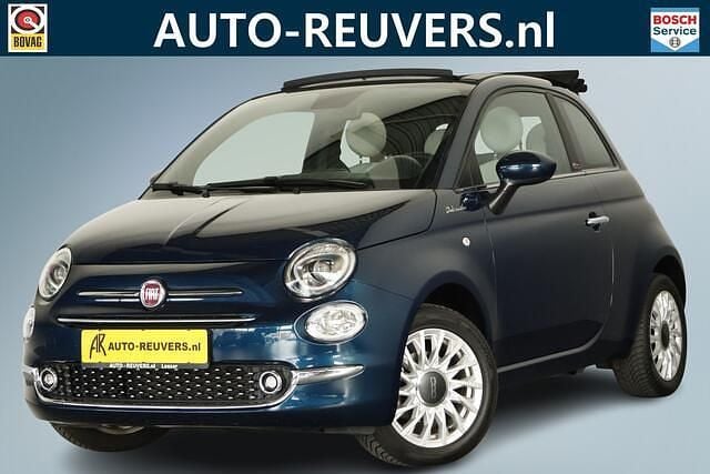 Blauw Gebruikt 2022 Fiat 500C Dolcevita Cabriolet | € 14.450 (Goede deal) - Afbeelding 1/4