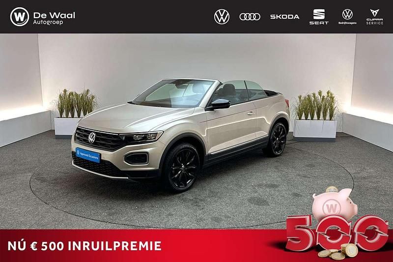 Zilver Gebruikt 2022 VW T-Roc Cabriolet Style Cabriolet | € 28.400 (Super prijs) - Afbeelding 1/3