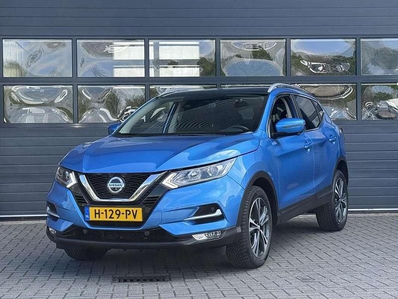 Blauw, metallic lak Gebruikt 2020 Nissan Qashqai N-Connecta SUV | € 17.999 (Goede deal) - Afbeelding 1/3