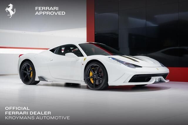 Wit Gebruikt 2015 Ferrari 458 Coupé | € 379.500 - Afbeelding 1/4