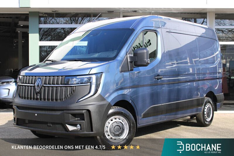 Blauw Nieuw 2024 Renault Master Van | € 38.157 (Eerlijke prijs) - Afbeelding 1/4