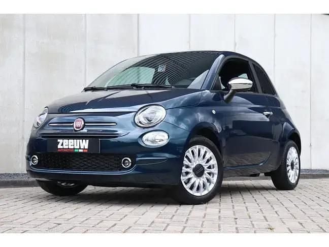 Blauw, metallic lak Occasion 2023 Fiat 500 Comfort Hatchback | € 15.900 (Eerlijke prijs) - Afbeelding 1/3