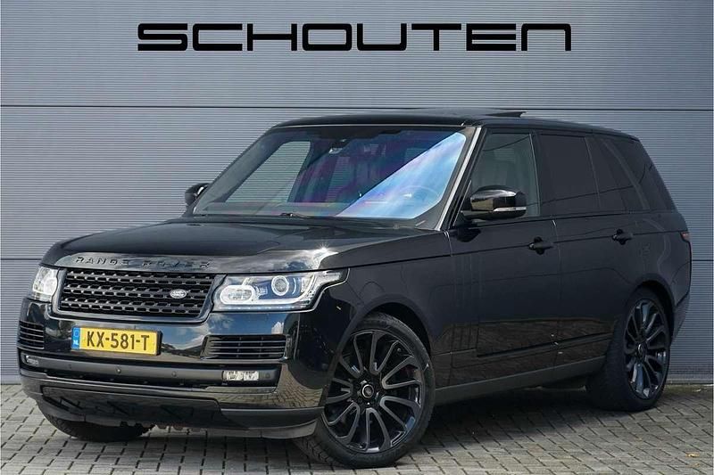 Zwart, metallic lak Gebruikt 2017 Land Rover Range Rover Autobiography SUV | € 35.900 - Afbeelding 1/3