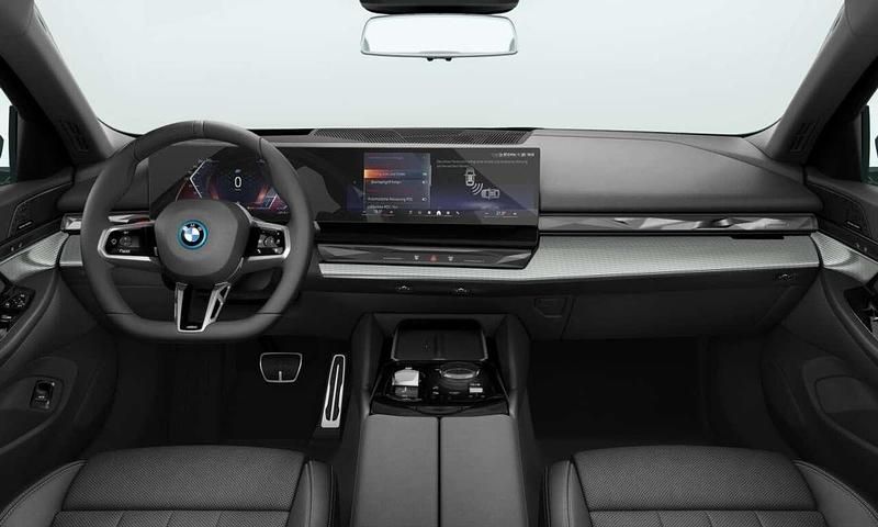 Nieuw BMW i5 M Sport 250 kW (340 PK) 2025 Zwart Sedan