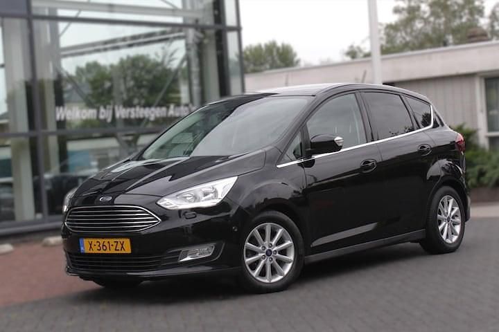 Occasion Ford C-MAX Titanium 125 PK (91 kW) 2019 Zwart (metallic) MPV