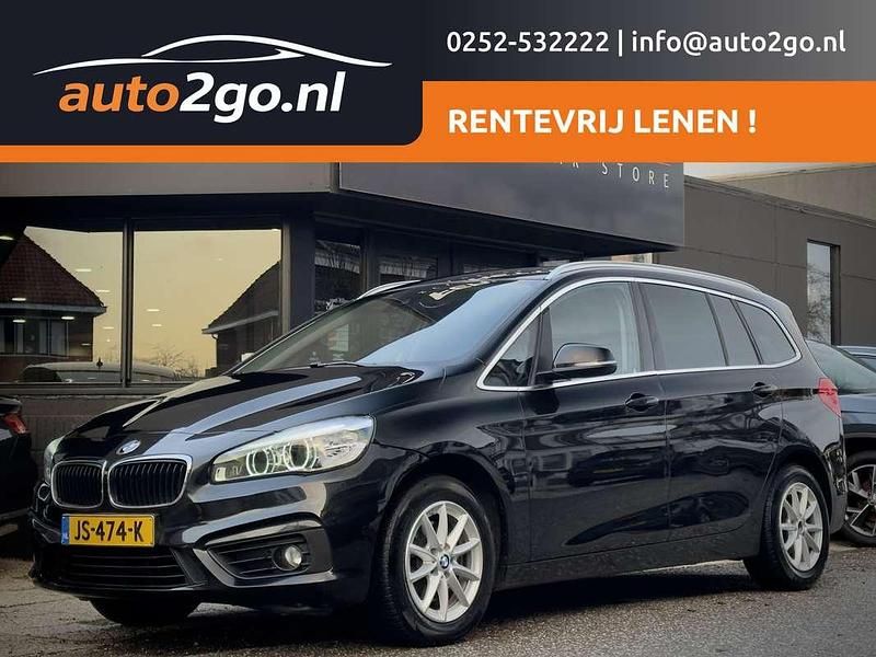 Zwart Occasion 2016 BMW 216 Gran Tourer MPV | € 7.900 (Eerlijke prijs) - Afbeelding 1/4