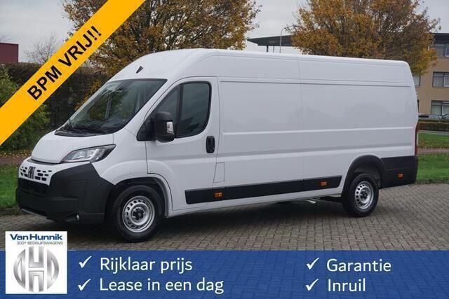 Wit Nieuw 2024 Fiat Ducato Van | € 32.850 (Goede deal) - Afbeelding 1/4
