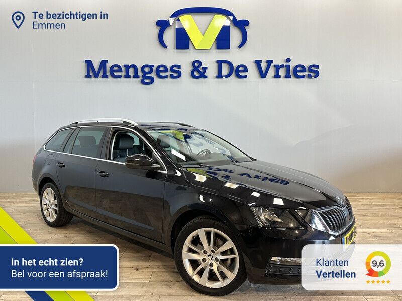 Zwart Gebruikt 2020 Skoda Octavia Business Line Stationwagen | € 21.190 (Eerlijke prijs) - Afbeelding 1/4