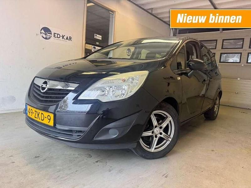 Zwart Gebruikt 2011 Opel Meriva Edition MPV | € 3.295 (Goede deal) - Afbeelding 1/4