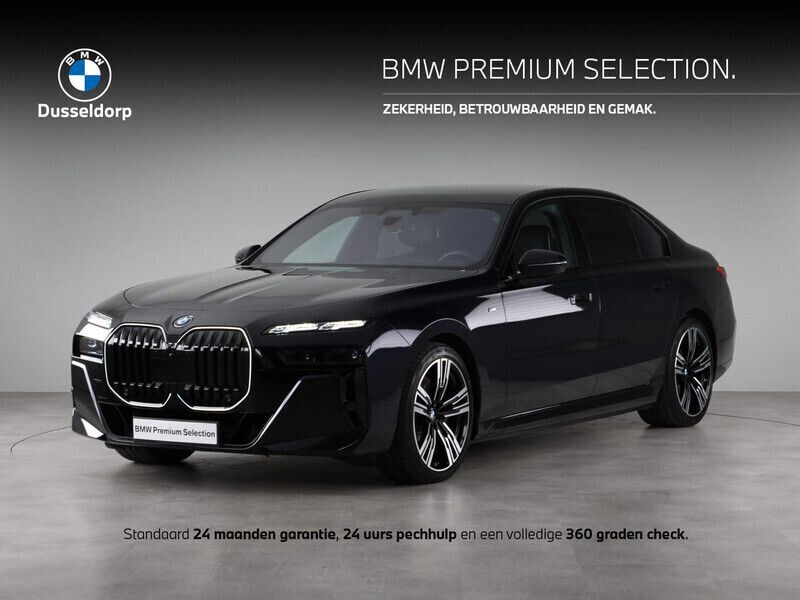 Zwart Gebruikt 2024 BMW i7 M Sport Sedan | € 97.950 - Afbeelding 1/4