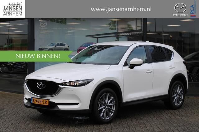 Snowflake white pearl (licht wit) Gebruikt 2021 Mazda CX-5 Comfort SUV | € 31.900 (Eerlijke prijs) - Afbeelding 1/4