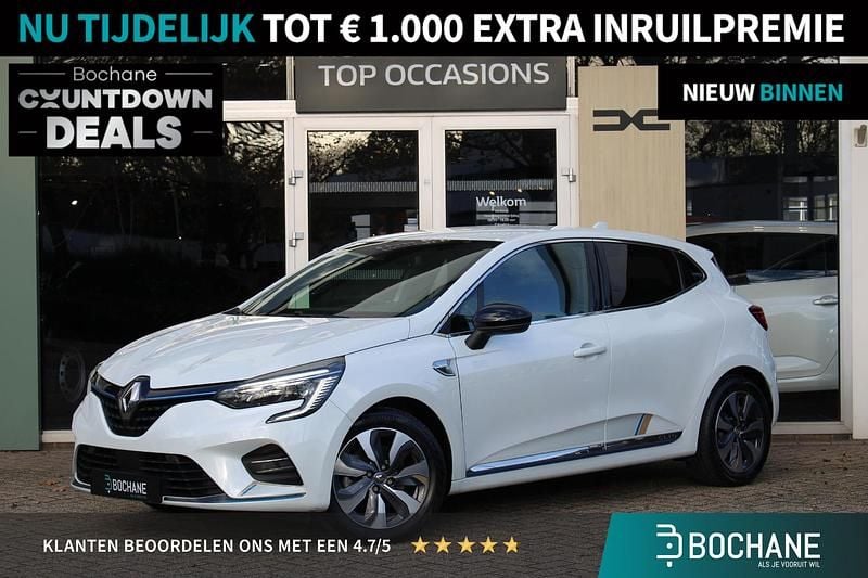 Wit Gebruikt 2021 Renault Clio V Hatchback | € 18.395 (Eerlijke prijs) - Afbeelding 1/4