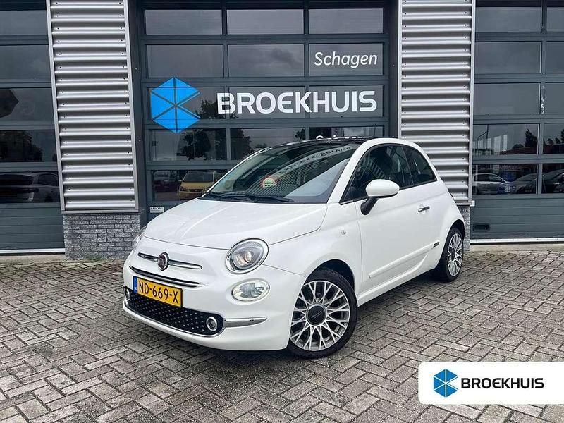 Wit Gebruikt 2016 Fiat 500 Lounge Hatchback | € 11.950 (Eerlijke prijs) - Afbeelding 1/4