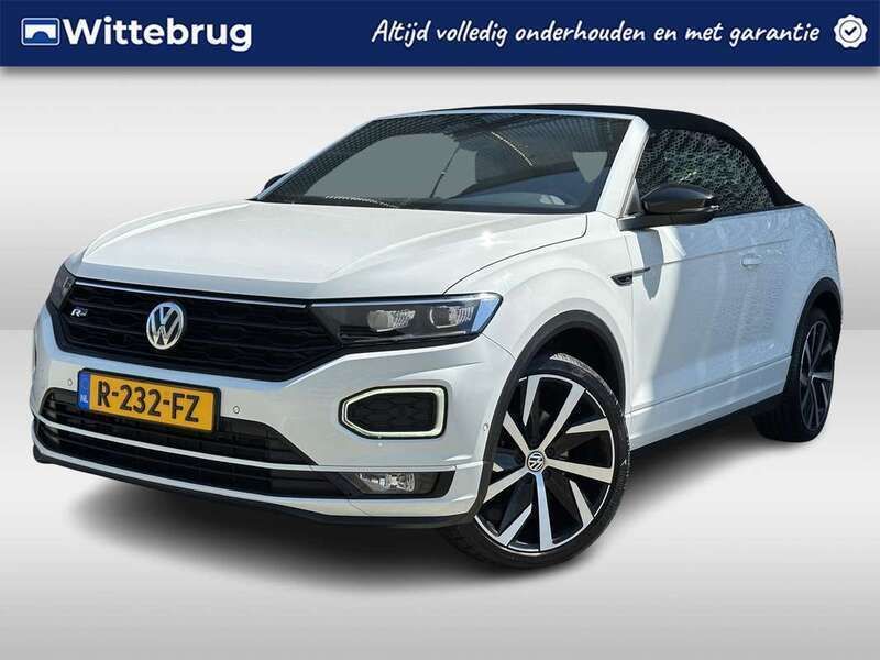 Wit Gebruikt 2020 VW T-Roc Cabriolet R-line Cabriolet | € 28.950 (Iets duurder) - Afbeelding 1/2