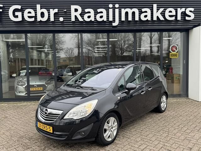 Zwart Occasion 2013 Opel Meriva Cosmo MPV | € 3.450 (Eerlijke prijs) - Afbeelding 1/4