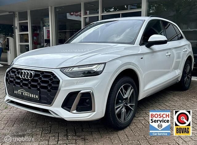 Wit Gebruikt 2021 Audi Q5 S-Line SUV | € 34.900 (Goede deal) - Afbeelding 1/4