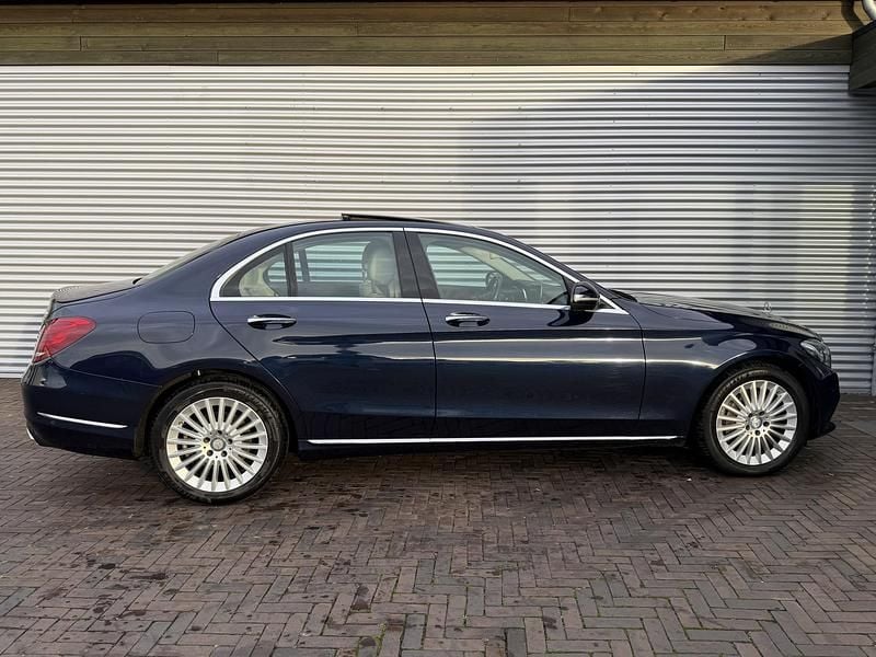 Occasion Mercedes C350e Edition 2015 Blauw Sedan